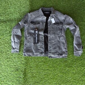 Valabasas Men's Gray Denim Jacket